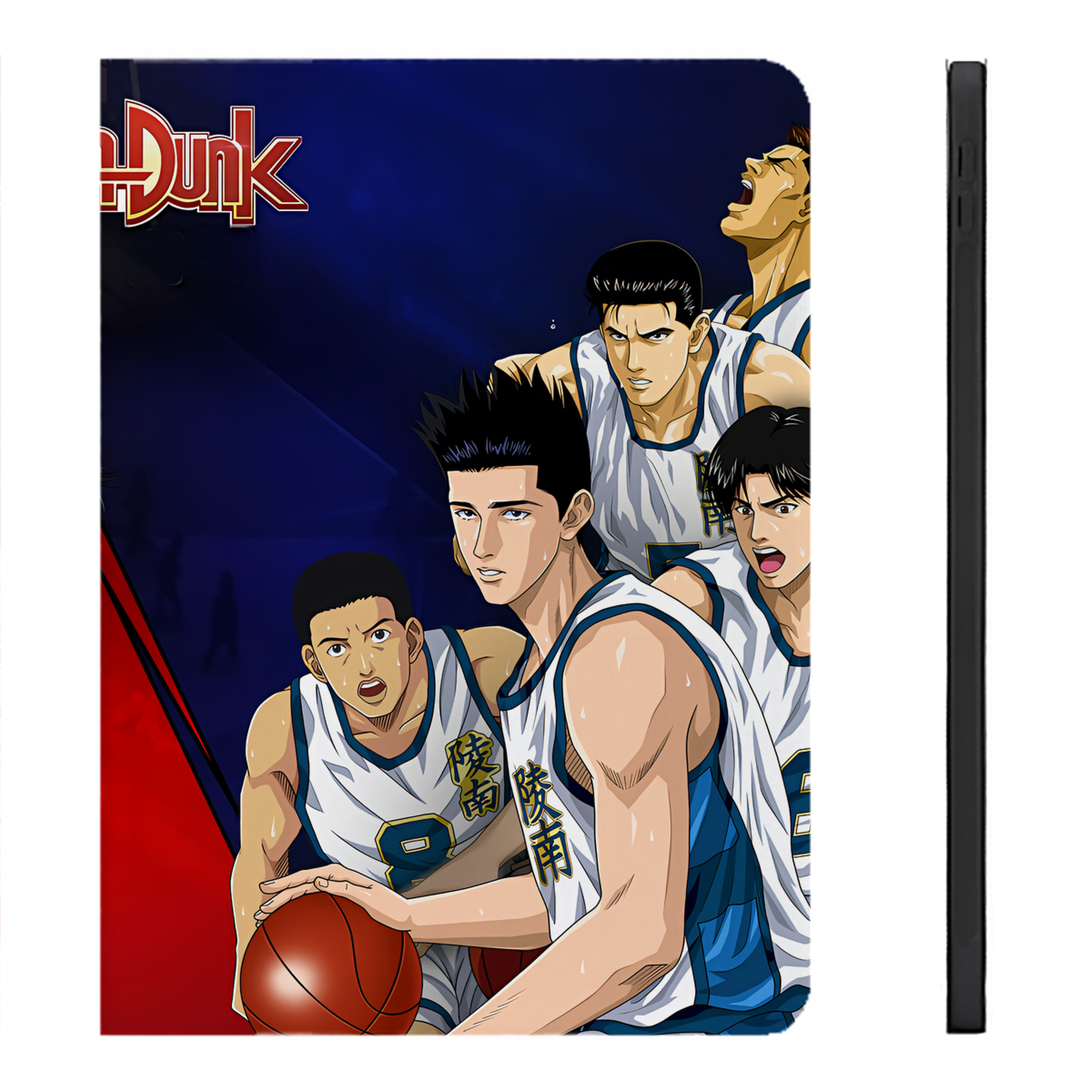（画像用） SLAM DUNK／スラムダンク IPadケース ペンホルダー付き ブックスタイルデザイン